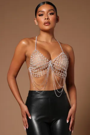 Arya Embellished Top - Silver