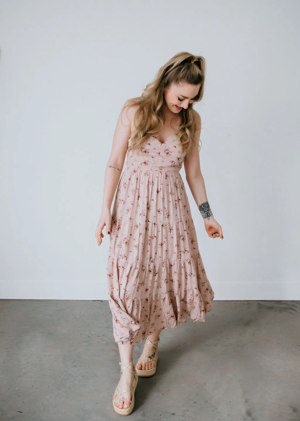 Blooming Midi Dress