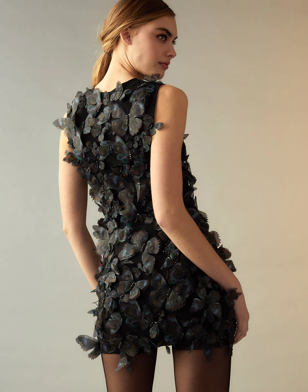 Butterfly Appliqué Skirt