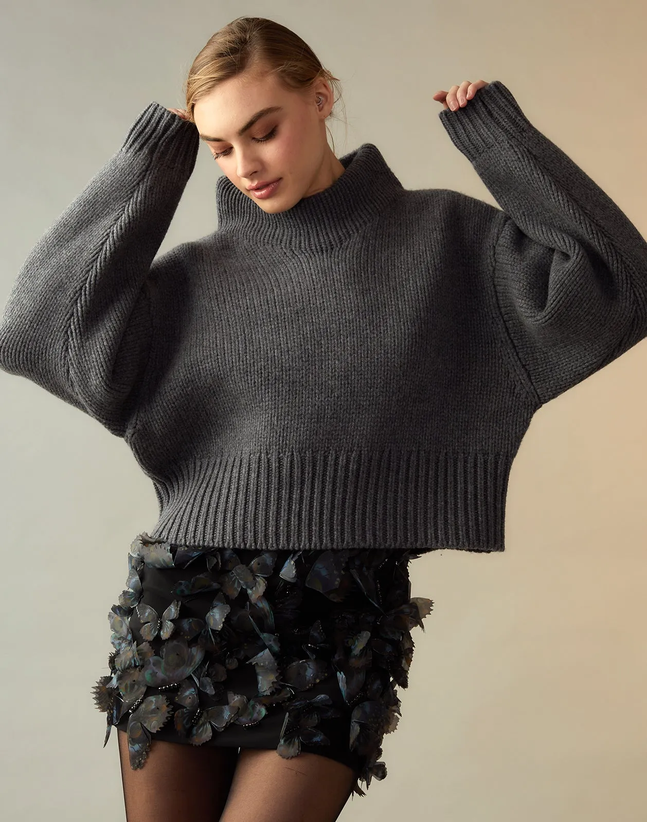 Butterfly Appliqué Skirt