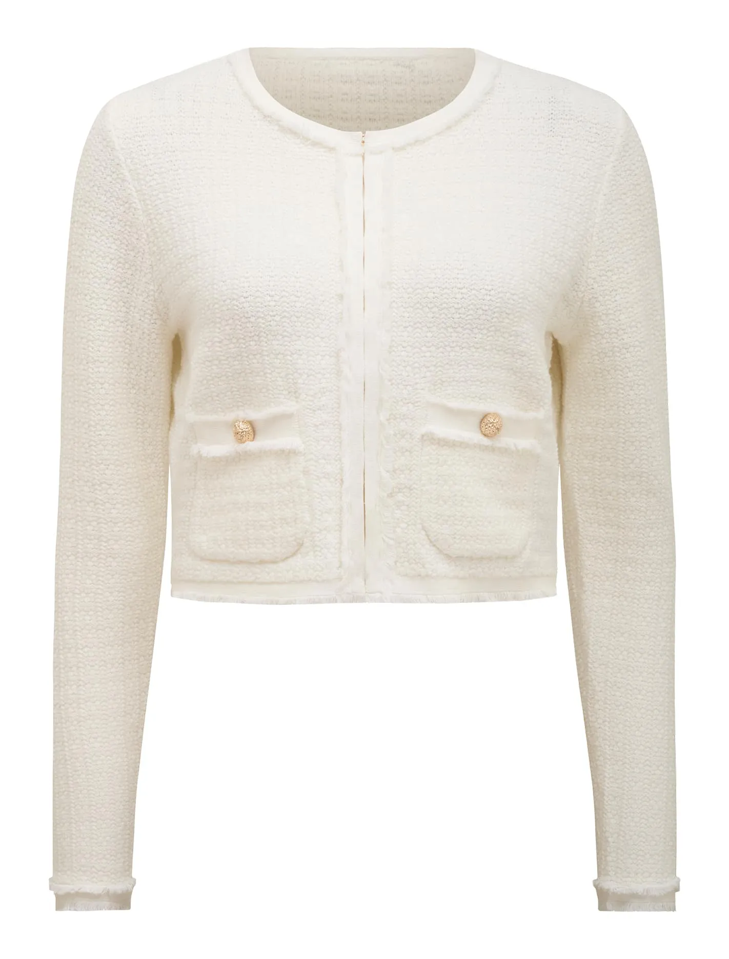 Faith Petite Textured Cardigan
