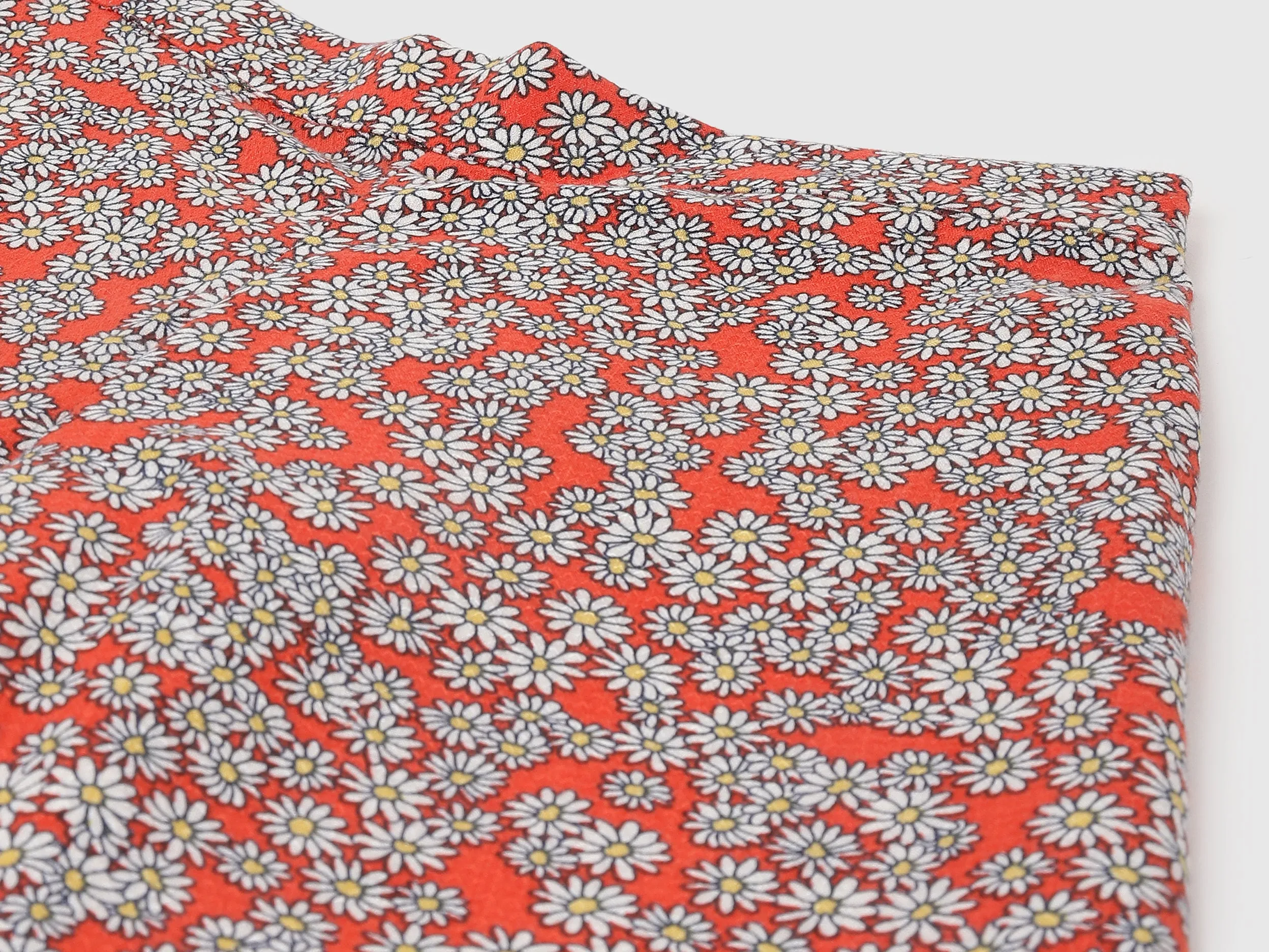 Floral Print Regular Fit Trousers