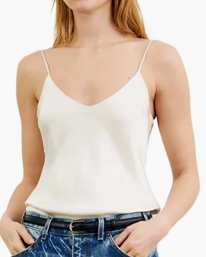 ISABELLA CAMI TOP IN IVORY