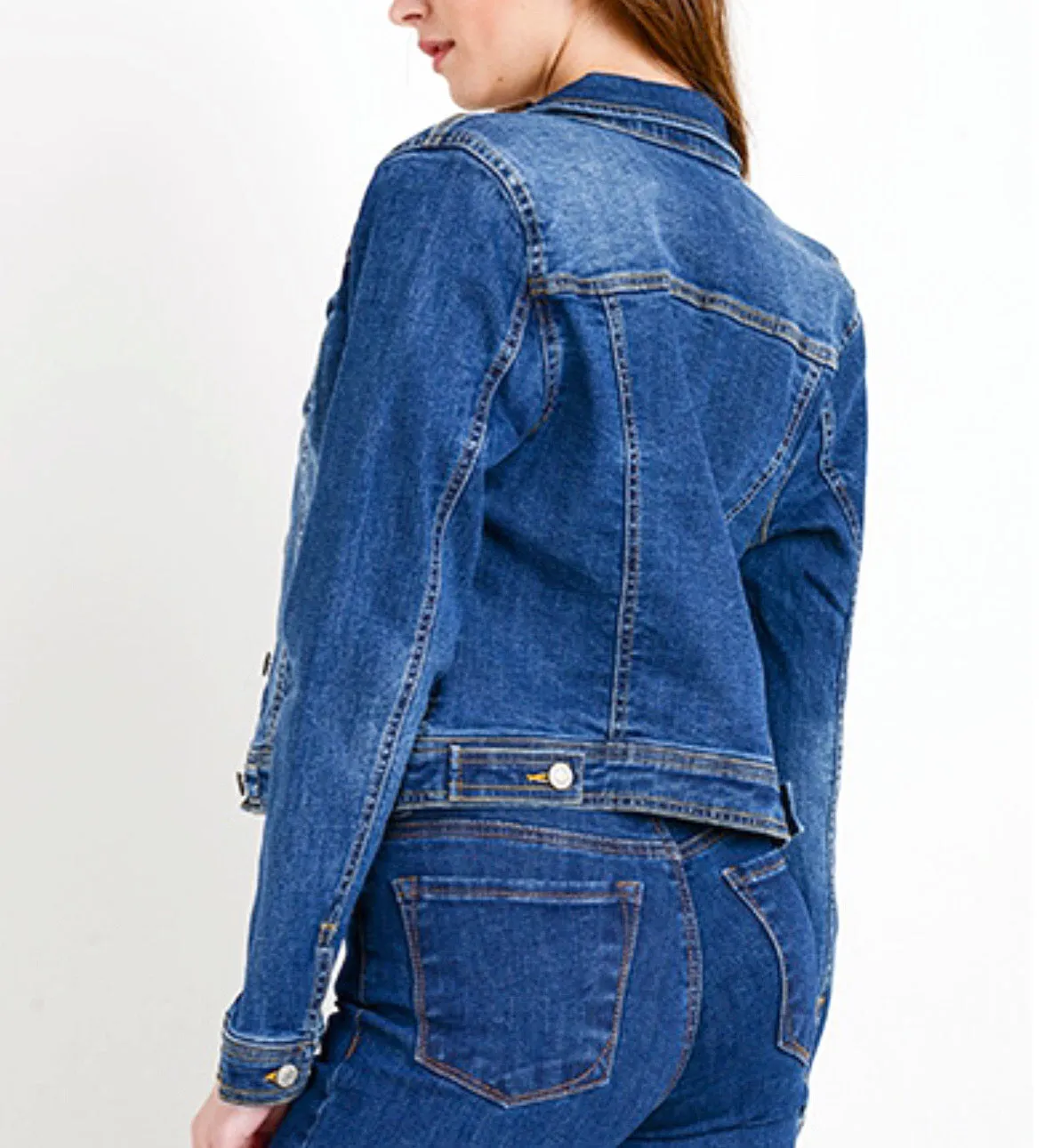 Laurel Canyon Fitted Denim Jacket
