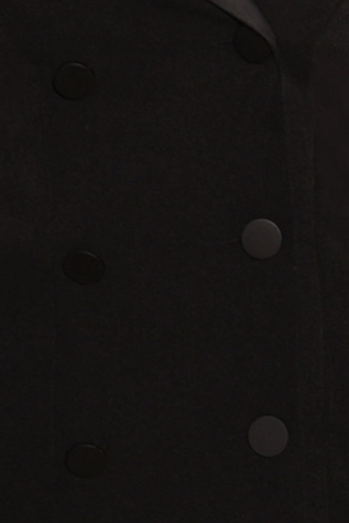 Marie Blazer Dress with Lace Sleeve Black