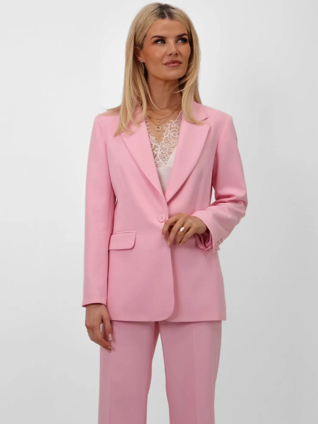 Sassari Blazer - Light Pink