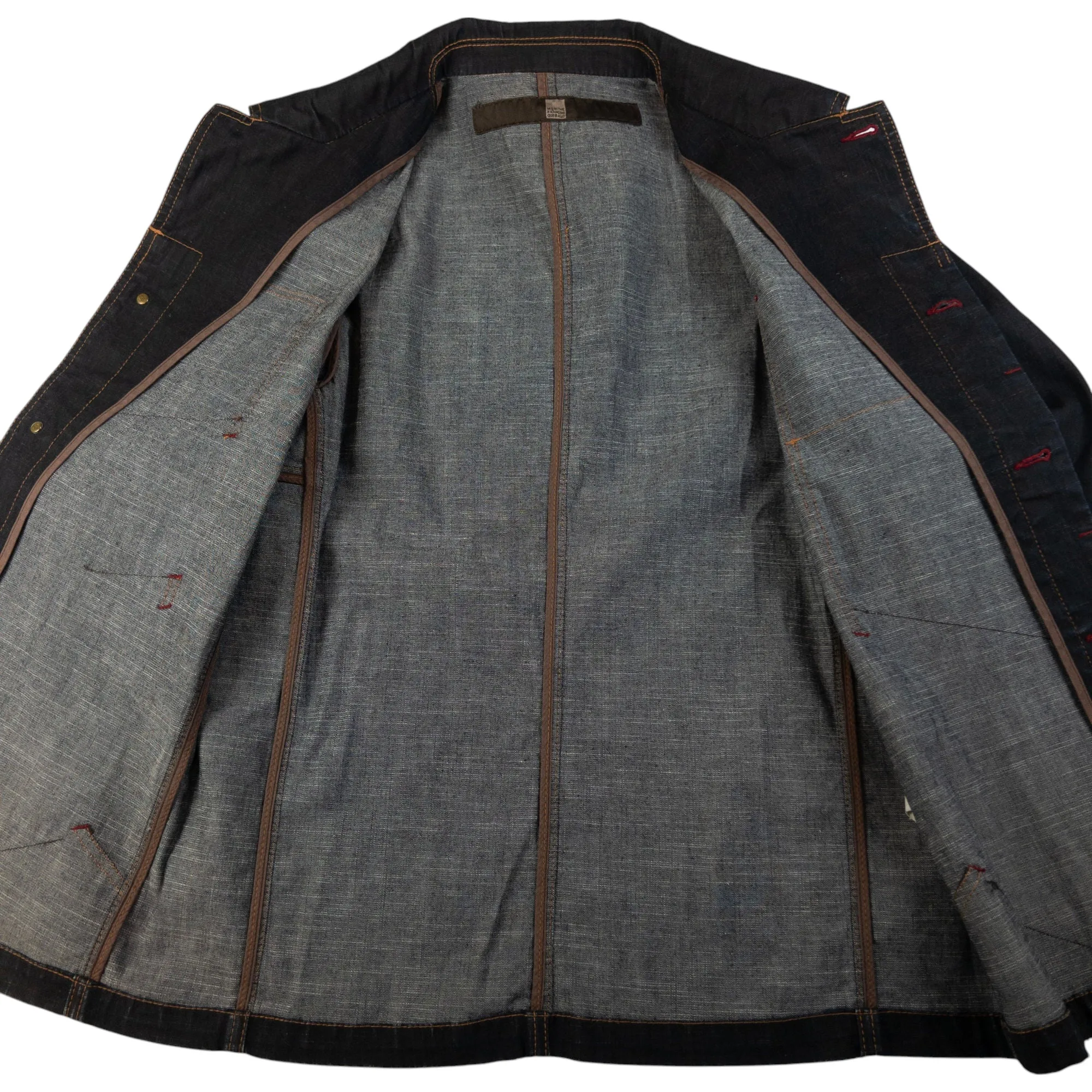 Vintage Marithe   Francois Girbaud Button Up Denim Jacket Size M