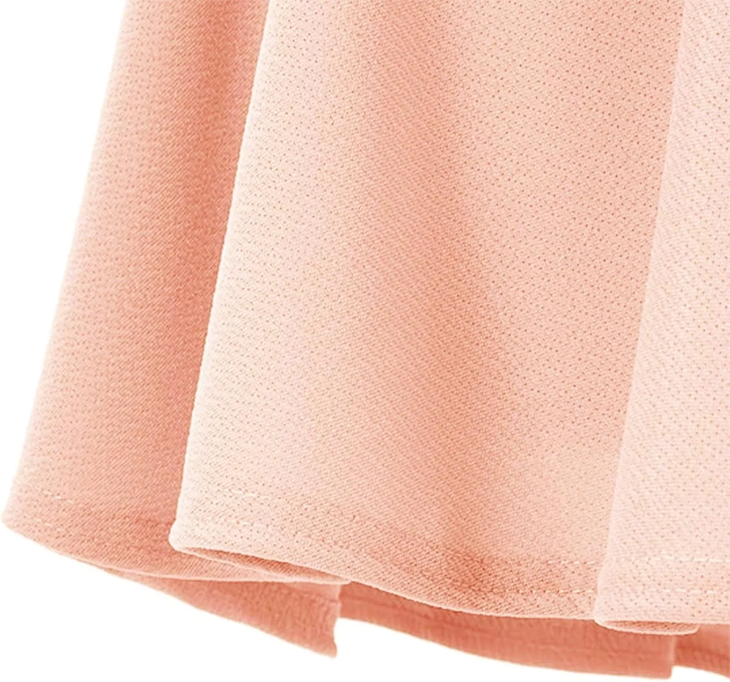 XOWRTE Women's Flared Pleated Skater Skirt Basic Casual High Waisted Ruffles Flared Mini Lingerie Skirts with Shorts